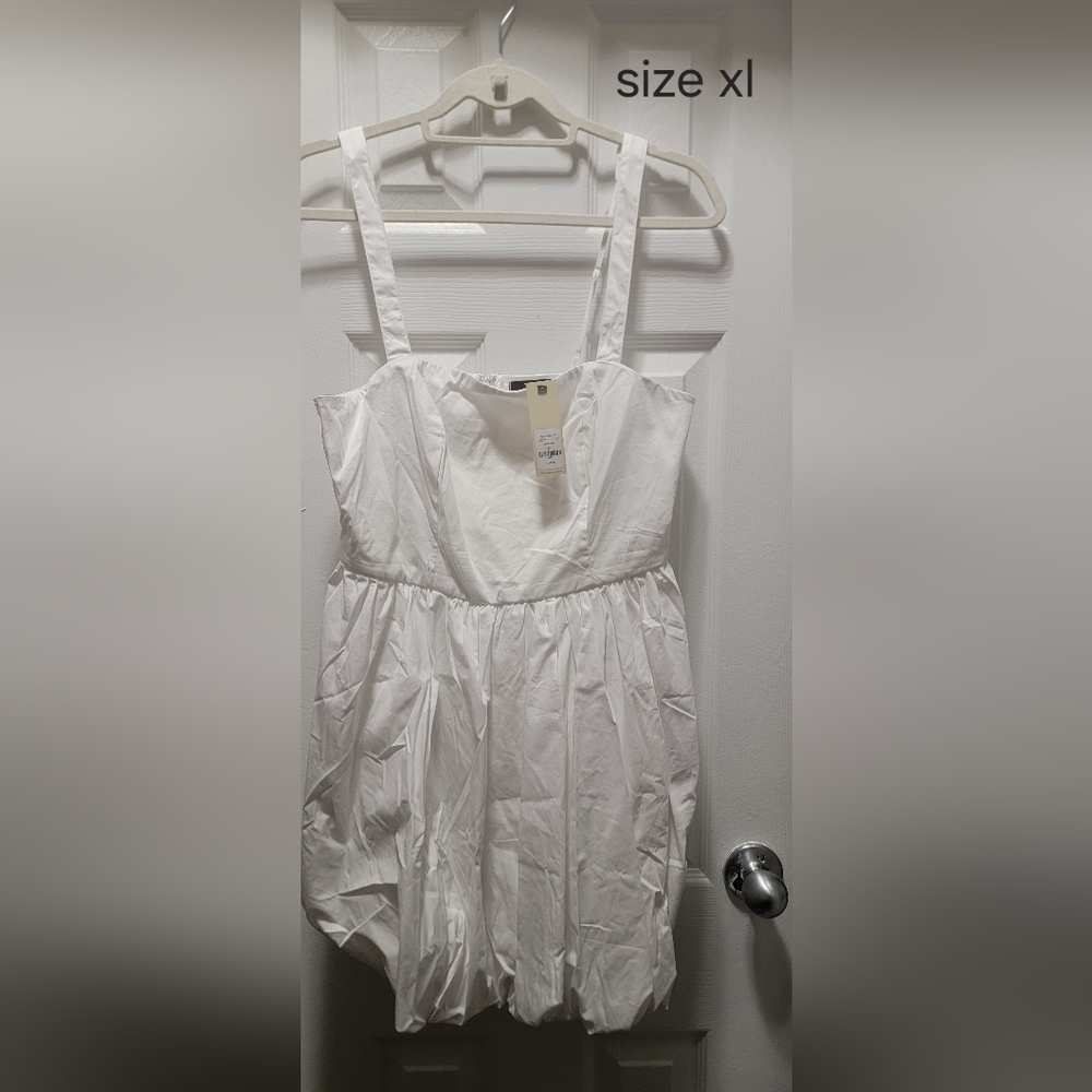 Francesca's Collections White Mini Dress